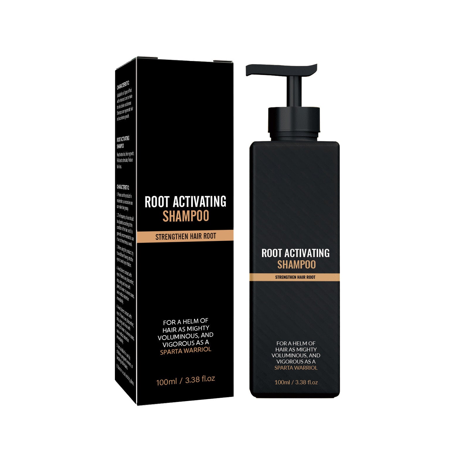 Home Men And Women Fashion Simple Dense Hair Shampoo